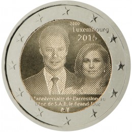 Luxembourg 2015 - 2 euros 15ème du trône du Grand-Duc Henri