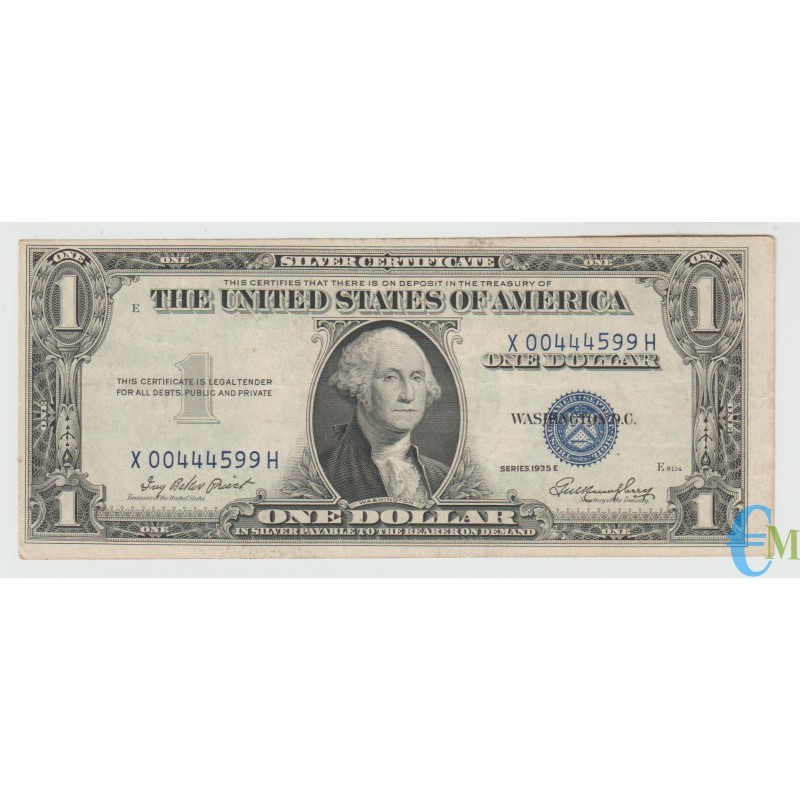 United States - 1 Dollar 1935 E