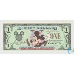 États-Unis - 1 Dollar série Disney 1999