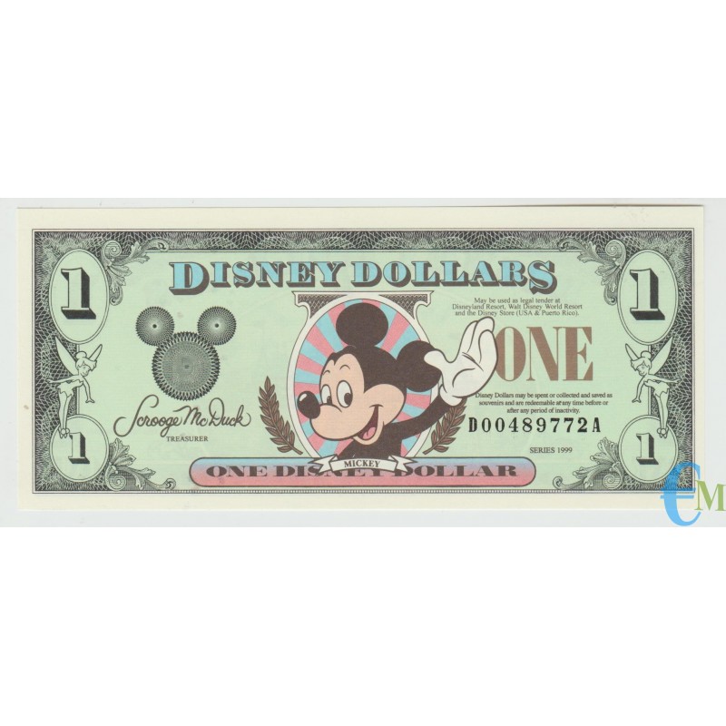 United States - 1 Dollar Disney serie 1999
