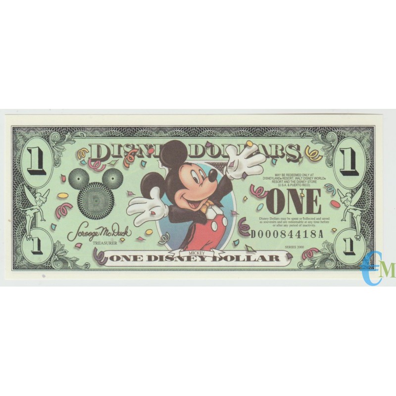 United States - 1 Dollar Disney serie 2000