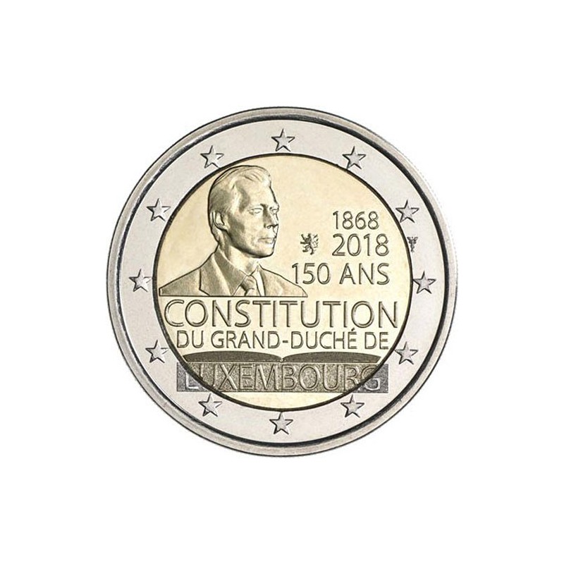 Luxemburgo 2018 - 2 euros 150 aniversario de la Constitución