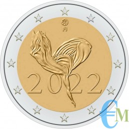 Finland 2022 - 2 euro 100th anniversary of the national ballet