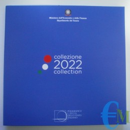 Italie 2022 - Série Euro Officielle - 8 pièces