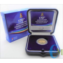 Italy 2022 - 2 euro Proof 170th State Police Foundation