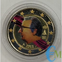 Belgio 2011 - 2 euro colorato
