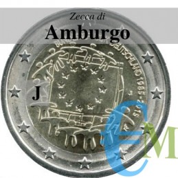 Germania 2015 - 2 euro 30° Bandiera Europea - zecca J