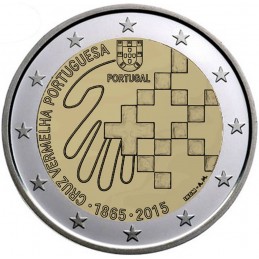 Portugal 2015 - 2 euros 150 aniversario de la Cruz Roja Portuguesa