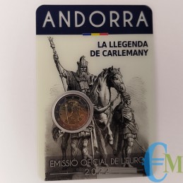 Andorra 2022 - 2 euro La Leggenda di Carlo Magno