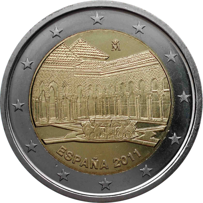 Spagna 2011 - 2 euro commemorativo 2° moneta della serie dedicata ai siti UNESCO spagnoli.