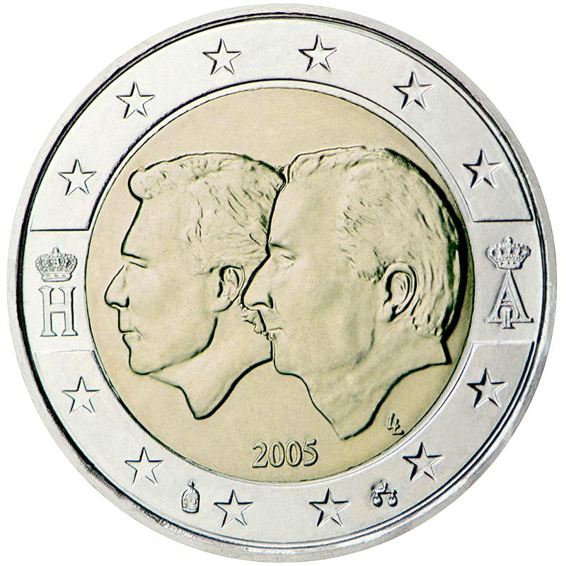 Bélgica 2005 - 2 euros Unión Económica Bélgica Luxemburgo