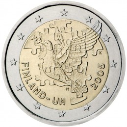 Finlandia 2005 - 2 euro 60° Nazioni Unite ONU
