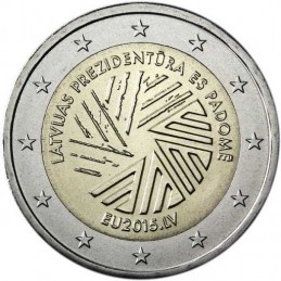 Latvia 2015 - 2 euro Presidency of the European Union