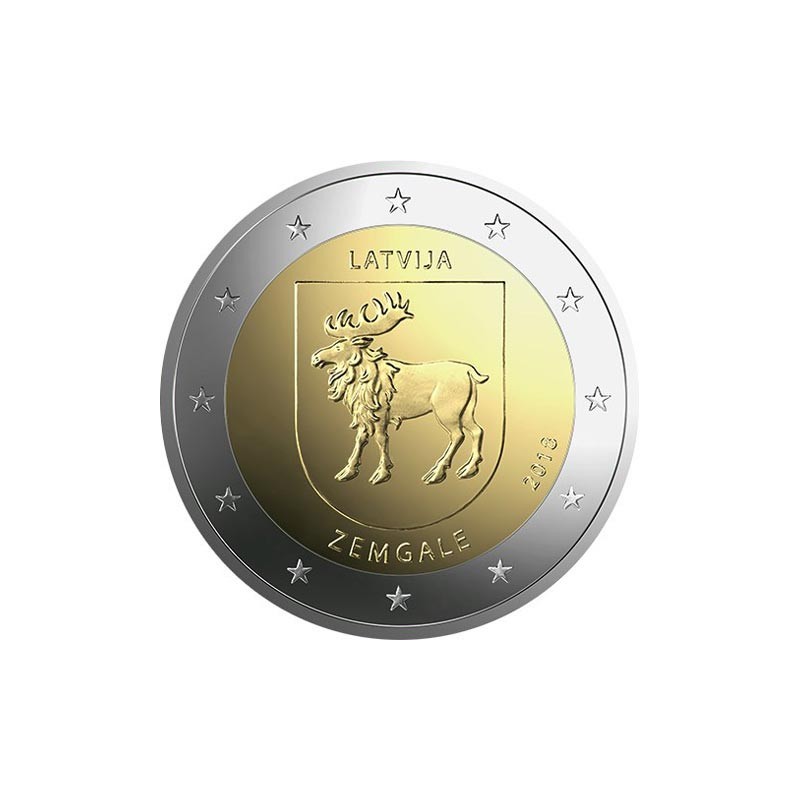 Lettonia 2018 - 2 euro commemorativo 4° moneta della serie dedicata alle Regioni della Lettonia.