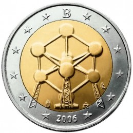 Bélgica 2006 - 2 euro Atom