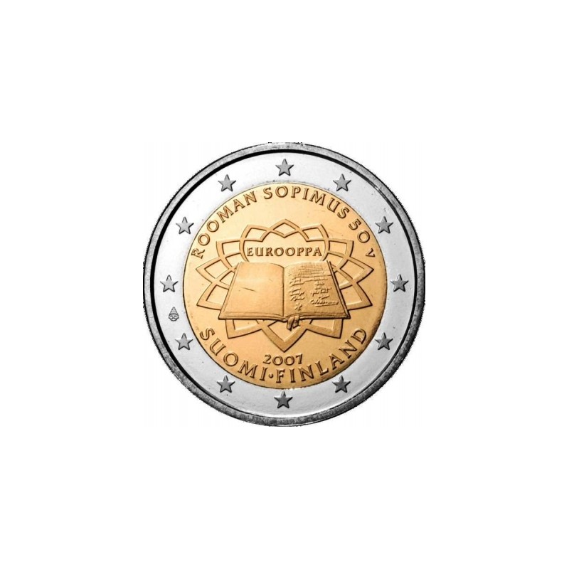 Finlandia 2007 - 2 euro 50° Trattato di Roma