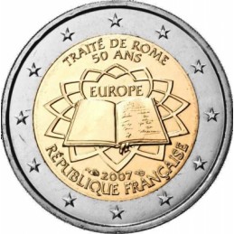 Francia 2007 - 2 euro 50° Trattato di Roma