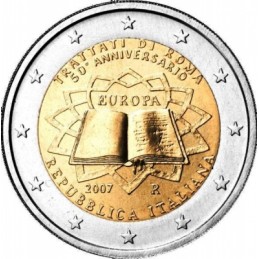 Italia 2007 - 2 euro commemorativo 50° anniversario della firma del Trattato di Roma