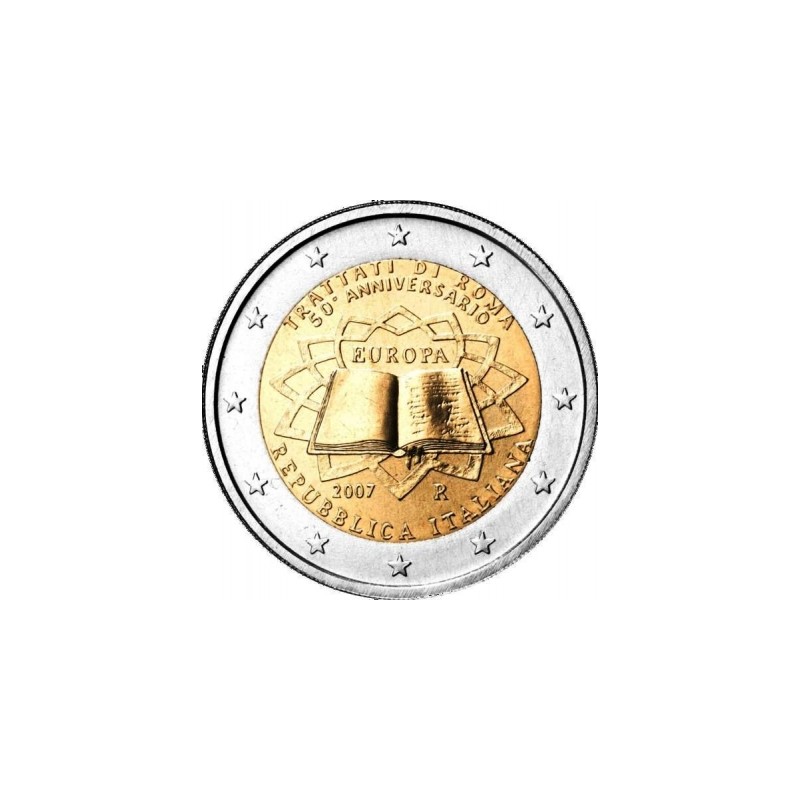 Italia 2007 - 2 euro commemorativo 50° anniversario della firma del Trattato di Roma
