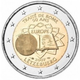 Luxembourg 2007 - 2 euros 50e Traité de Rome