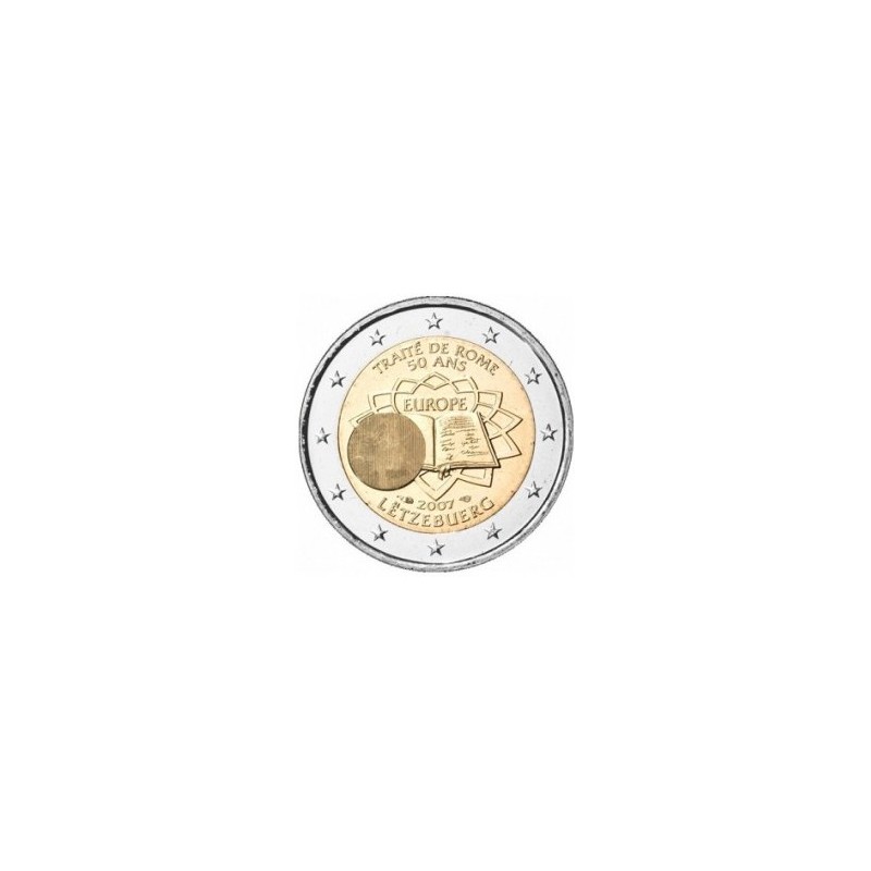 Luxemburgo 2007 - 2 euros 50 Tratado de Roma