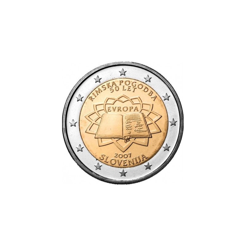 Slovenia 2007 - 2 euro 50° Trattato di Roma
