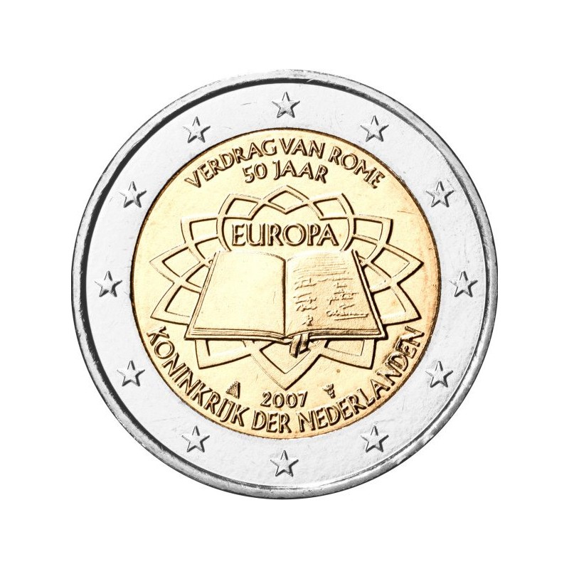Holanda 2007 - 2 euros 50 Tratado de Roma
