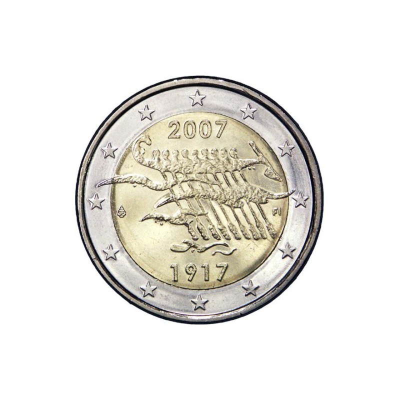 Finlandia 2007 - 2 euro 90° dell'Indipendenza